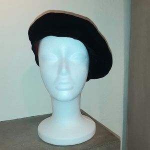 Career collection vintage velvet hat